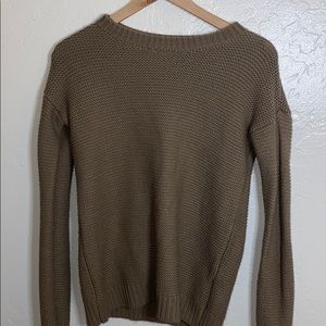 light brown/tan sweater from Forever 21